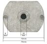 Mountfield Stiga Blade Boss Hub Holder 125463200/0 (Pattern Part) Mountfield Stiga Blade Boss Hub Holder 125463200/0 (Pattern Part)