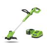 Greenworks G40T5K2 Gear Reducing Grass Trimmer KIT 40V / 30cm / 2Ah Greenworks G40T5K2 Gear Reducing Grass Trimmer KIT 40V / 30cm / 2Ah