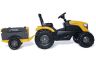 Stiga Mini-T250 Kids Toy Pedal Ride On Tractor Mower with Trailer