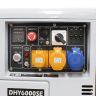 DHY6000SE Hyundai Silenced Standby Single Phase Diesel Generator 5.2kW / 6.5kVA DHY6000SE Hyundai Silenced Standby Single Phase Diesel Generator 5.2kW / 6.5kVA