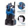 Scheppach HCE3000 Pressure Washer, 2400W, 180 Bar, 480 L/h, Accessory Kit Scheppach HCE3000 Pressure Washer, 2400W, 180 Bar, 480 L/h, Accessory Kit