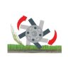 Weibang Intrepid 486 CRB Scarifier 46cm / 163cc Weibang Intrepid 486 CRB Scarifier 46cm / 163cc