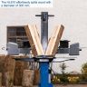 Scheppach HL810 Vertical Log Splitter, 3000W, 8t Force, 550x300mm Log Capacity Scheppach HL810 Vertical Log Splitter, 3000W, 8t Force, 550x300mm Log Capacity