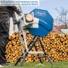 Scheppach HS410 Tilting Log Saw, 2200W, 405mm TCT Blade, 1000x140mm Log Capacity, Patented Safety Flap Scheppach HS410 Tilting Log Saw, 2200W, 405mm TCT Blade, 1000x140mm Log Capacity, Patented Safety Flap