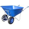Big Blue Wheelbarrow Twin-Wheel 280 litre - Huge Capacity Big Blue Wheelbarrow Twin-Wheel 280 litre - Huge Capacity