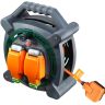 Power Reel 2 x Weatherproof Sockets with 20m Cable 13A IP54 Power Reel 2 x Weatherproof Sockets with 20m Cable 13A IP54
