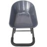 Handy Twin-Wheeled Poly Wheelbarrow Handy Twin-Wheeled Poly Wheelbarrow