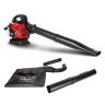 Scheppach LBH2600P 4-in-1 Leaf Blower Vacuum Shredder, 1.2hp Petrol Engine, 790m³/h Airflow, 260km/h Air Speed, 50L Collection Bag