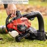 Scheppach LBH2600P 4-in-1 Leaf Blower Vacuum Shredder, 1.2hp Petrol Engine, 790m³/h Airflow, 260km/h Air Speed, 50L Collection Bag