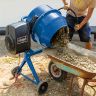 Scheppach MIX125 Cement Mixer, 550W, 125L Drum Scheppach MIX125 Cement Mixer, 550W, 125L Drum