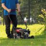 Scheppach MP132-40 Lawnmower, 3,3hp Petrol Engine, 40cm Cutting Width, 30–66mm Cutting Height, 35L Collection Bag Scheppach MP132-40 Lawnmower, 3,3hp Petrol Engine, 40cm Cutting Width, 30–66mm Cutting Height, 35L Collection Bag