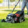 Scheppach MP132-42 Lawnmower, 3.3hp Petrol Engine, 42cm Cutting Width, 75mm Cutting Height, 45L Collection Bag Scheppach MP132-42 Lawnmower, 3.3hp Petrol Engine, 42cm Cutting Width, 75mm Cutting Height, 45L Collection Bag
