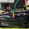 Scheppach MS161-46 Self-Propelled Lawnmower, 3.5hp Petrol Engine, 46cm Cutting Width, 75mm Cutting Height, 55L Collection Bag