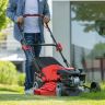 Scheppach MS161-46 Self-Propelled Lawnmower, 3.5hp Petrol Engine, 46cm Cutting Width, 75mm Cutting Height, 55L Collection Bag