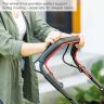 Scheppach MS173-51 Self-Propelled Lawnmower, 4.1hp Petrol Engine, 51cm Cutting Width, 75mm Cutting Height, 65L Collection Bag