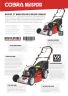 Cobra M51SPCVX Petrol Lawnmower - 51cm / Mulch / Self-Propelled Cobra M51SPCVX Petrol Lawnmower - 51cm / Mulch / Self-Propelled