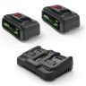 Webb Cordless Rotary Lawnmower 40v / 43cm Kit (2 x 4ah Battery / Charger) Webb Cordless Rotary Lawnmower 40v / 43cm Kit (2 x 4ah Battery / Charger)