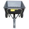 Handy 295kg Towed Poly Garden Utility Dump Cart Trailer for Ride-On Handy 295kg Towed Poly Garden Utility Dump Cart Trailer for Ride-On