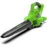 Greenworks GWGD24X2BV Cordless Leaf Blower Vacuum 48v (2 x 24v) - Bare Tool Greenworks GWGD24X2BV Cordless Leaf Blower Vacuum 48v (2 x 24v) - Bare Tool