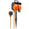 Power Spike 2 x Weatherproof Sockets with 15m Cable 13A IP54 Power Spike 2 x Weatherproof Sockets with 15m Cable 13A IP54