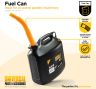 Universal Black Fuel Can 5L Universal Black Fuel Can 5L