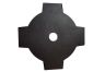 UNIVERSAL Brushcutter Metal Blade - 8in / 4 Tooth 255mm diameter CS 24597 UNIVERSAL Brushcutter Metal Blade - 8in / 4 Tooth 255mm diameter CS 24597
