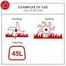 Scheppach SC38 Scarifier & Aerator, 1600W, 38cm Working Width, -12mm to +6mm Working Depth, 45L Collector, 2 Rollers Scheppach SC38 Scarifier & Aerator, 1600W, 38cm Working Width, -12mm to +6mm Working Depth, 45L Collector, 2 Rollers