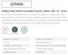 Cobra GTT450 Trailer for Ride-On Tractor - Solid Sided / 250kg capacity Cobra GTT450 Trailer for Ride-On Tractor - Solid Sided / 250kg capacity