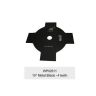 UNIVERSAL Brushcutter Metal Blade - 10in / 4 Tooth UNIVERSAL Brushcutter Metal Blade - 10in / 4 Tooth