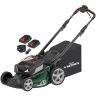 Webb 40v Cordless Brushless Self Propelled Lawnmower KIT - 46cm / 2 x 20v 4ah Batteries / Charger Webb 40v Cordless Brushless Self Propelled Lawnmower KIT - 46cm / 2 x 20v 4ah Batteries / Charger