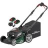 Webb 40v Cordless Brushless Self Propelled Lawnmower KIT - 51cm / 2 x 20v 4ah Batteries / Charger Webb 40v Cordless Brushless Self Propelled Lawnmower KIT - 51cm / 2 x 20v 4ah Batteries / Charger