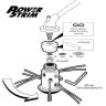 Portek Power Strim PS4-PRO Universal Aluminium Trimmer Head - 4 Line Portek Power Strim PS4-PRO Universal Aluminium Trimmer Head - 4 Line