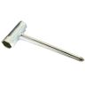 To Clear - Special Price - Universal Double Ended Spark Plug Spanner 17mm + 19mm + Phillips To Clear - Special Price - Universal Double Ended Spark Plug Spanner 17mm + 19mm + Phillips