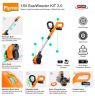 Flymo 18v EasiWeeder KIT 2.0 (includes Battery & Charger)