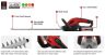 Cobra H5024V Cordless Hedgecutter 24v Lithium / 50cm Cobra H5024V Cordless Hedgecutter 24v Lithium / 50cm