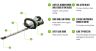 EGO HT2000E Premium Cordless Hedgetrimmer 56v / 51cm 26mm - Bare Tool EGO HT2000E Premium Cordless Hedgetrimmer 56v / 51cm 26mm - Bare Tool