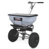 Cobra Stainless Steel Broadcast Spreader c/w Screen & Rain Cover 56kg / 60l HS60S Cobra Stainless Steel Broadcast Spreader c/w Screen & Rain Cover 56kg / 60l HS60S