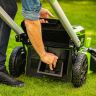 Greenworks GD60LM46SPK4 Premium Cordless Lawnmower Kit 60v 4Ah / 46cm / 3-in-1