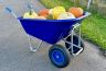 Big Blue Wheelbarrow Twin-Wheel 280 litre - Huge Capacity Big Blue Wheelbarrow Twin-Wheel 280 litre - Huge Capacity