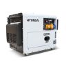 DHY6000SE Hyundai Silenced Standby Single Phase Diesel Generator 5.2kW / 6.5kVA DHY6000SE Hyundai Silenced Standby Single Phase Diesel Generator 5.2kW / 6.5kVA