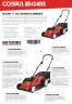 Cobra MX4340VX Premium Cordless Lawnmower KIT 40v / 43cm / 4Ah Cobra MX4340VX Premium Cordless Lawnmower KIT 40v / 43cm / 4Ah