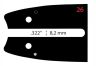 Carlton Universal Chainsaw Bar - Fits STIHL  - 14in (14-26-N150-RK)