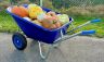 Big Blue Wheelbarrow Twin-Wheel 280 litre - Huge Capacity Big Blue Wheelbarrow Twin-Wheel 280 litre - Huge Capacity