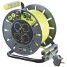 Large Open Power Reel with 4 Sockets 50m Cable 13A Large Open Power Reel with 4 Sockets 50m Cable 13A