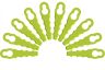 Ryobi RAC158 Blade Set RLT1825M OLT1825 RY18LT25A Ryobi RAC158 Blade Set RLT1825M OLT1825 RY18LT25A