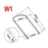 381006686/0 Stiga / Mountfield Lower Handle 381006686/0 Stiga / Mountfield Lower Handle
