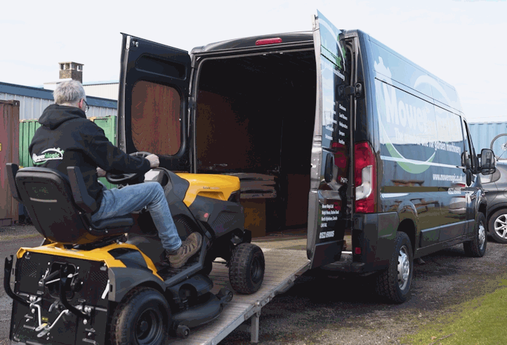 Magic Touch delivery van